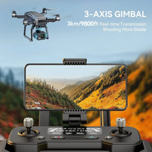 4K GPS Drone with 3-Axis Gimbal – Foldable WiFi FPV Quadcopter with EIS Camera