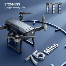 4K GPS Drone with 3-Axis Gimbal – Foldable WiFi FPV Quadcopter with EIS Camera