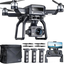 4K GPS Drone with 3-Axis Gimbal – Foldable WiFi FPV Quadcopter with EIS Camera