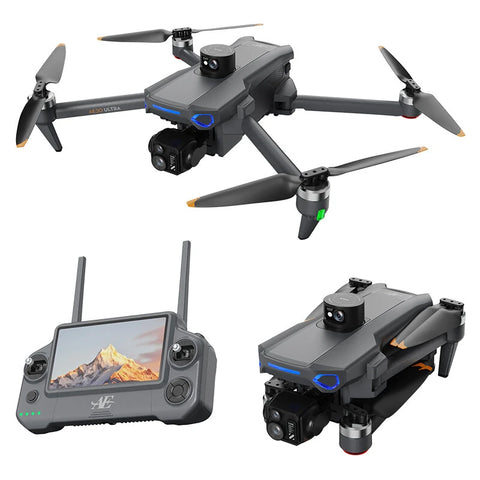 4K HDR GPS Drone with 10KM FPV & 3-Axis Gimbal – Obstacle Avoidance & 7.2